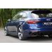 Накладки сплиттеры боковые на задний бампер на Audi RS4 B9 Avant